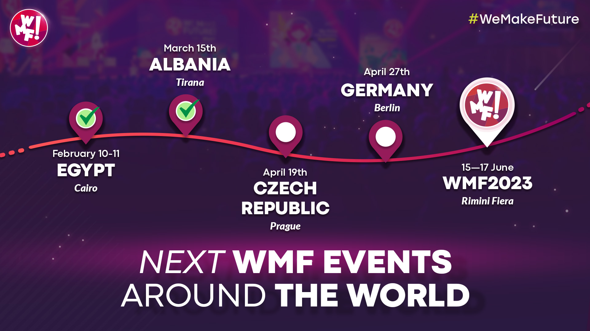 Το WMF International Roadshow συνεχίζεται: Η Πράγα και το Βερολίνο είναι οι επόμενοι προγραμματισμένοι σταθμοί