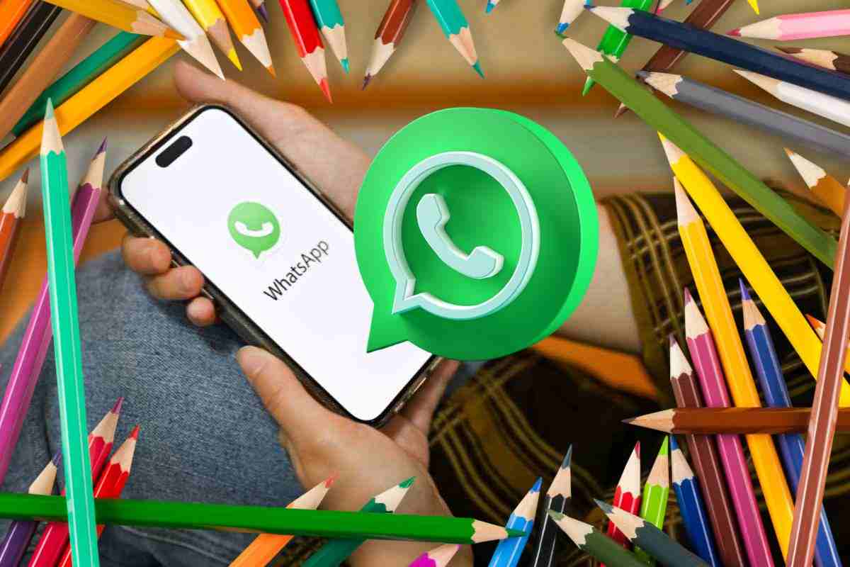 WhatsApp e colori