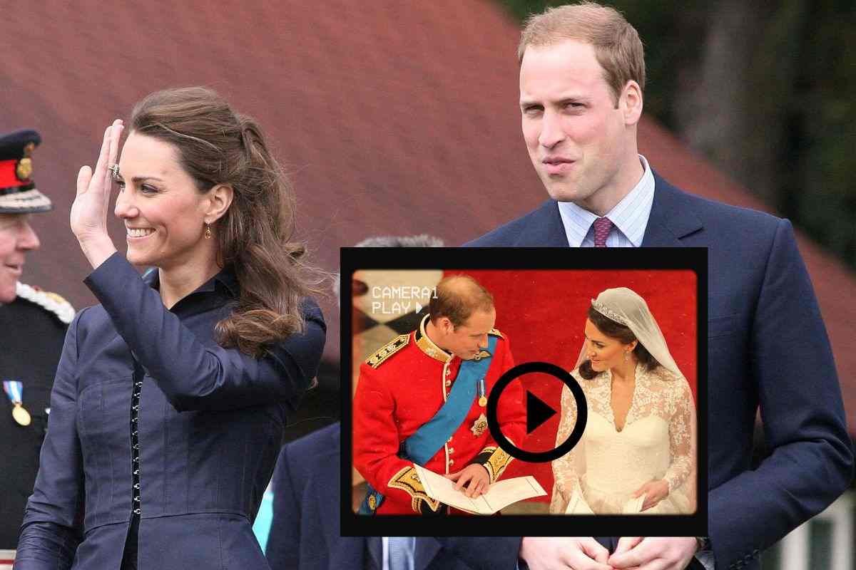 William e Kate video