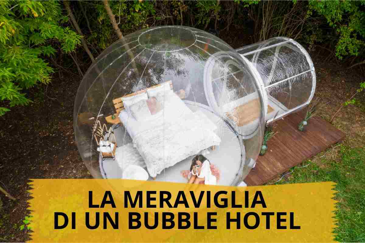 bubble hotel, dormire in una bolla