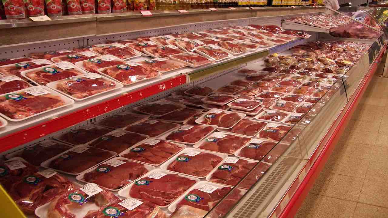Carne supermercato