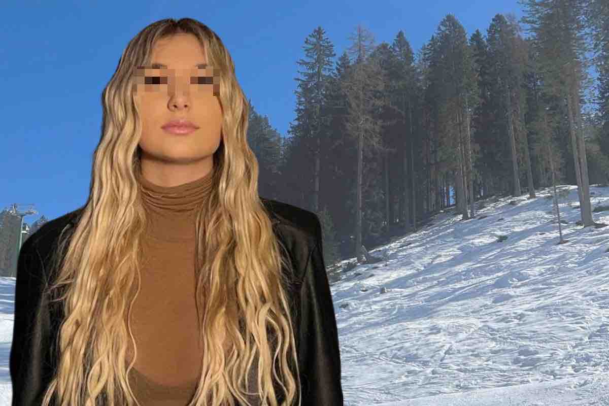 chanel totti sulla neve