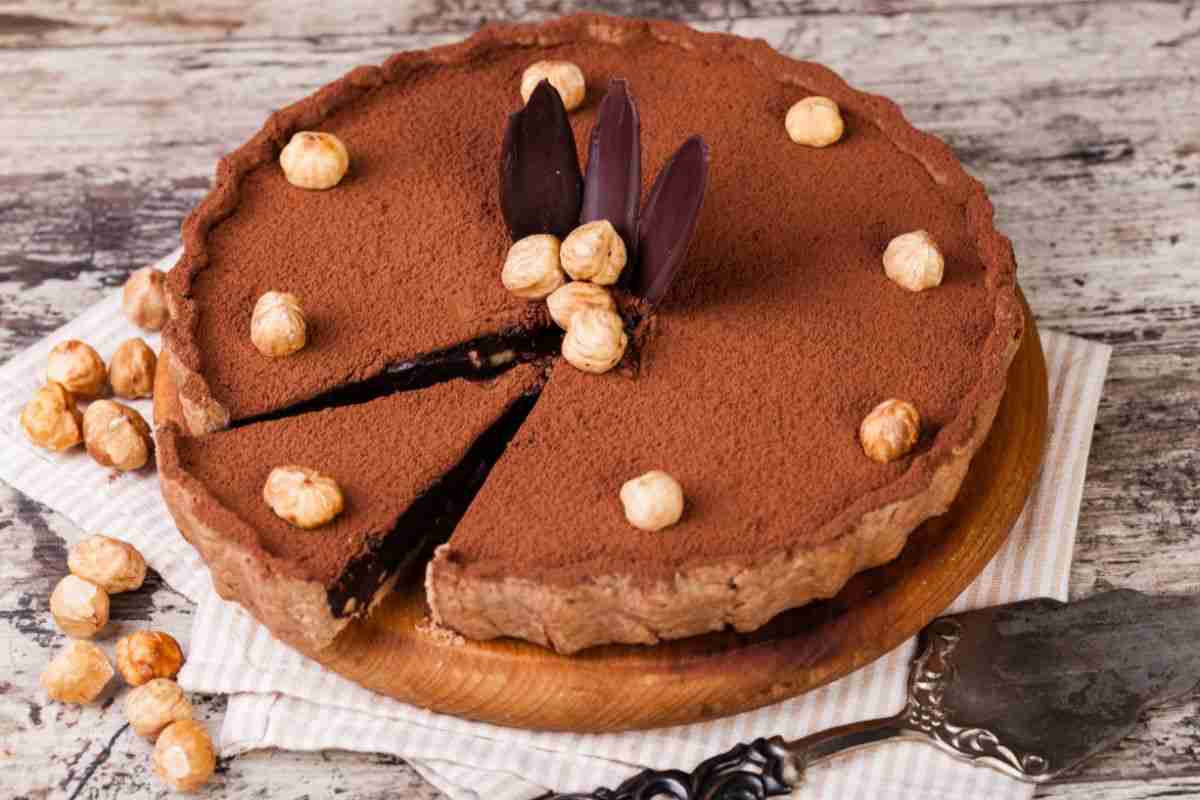 ricetta crostata nocciole ricotta