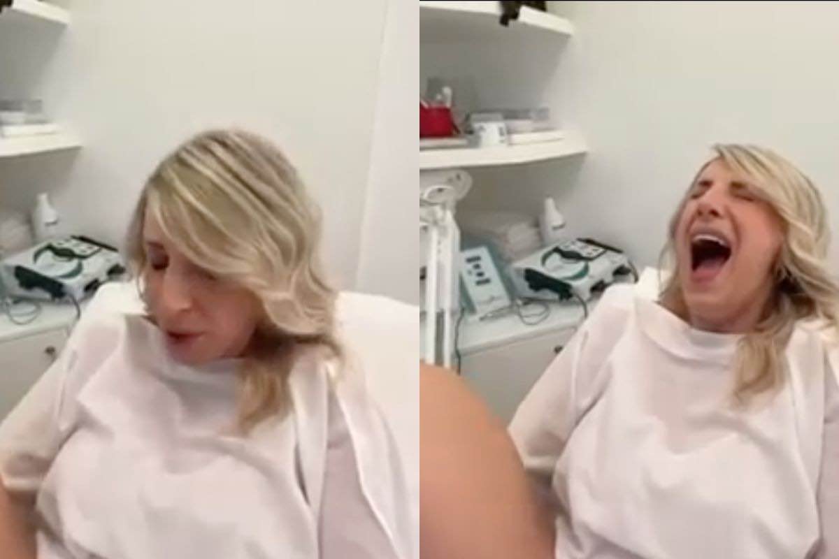 katia follesa video del parto