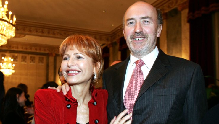 Lilli Gruber e Jacques Charmelot