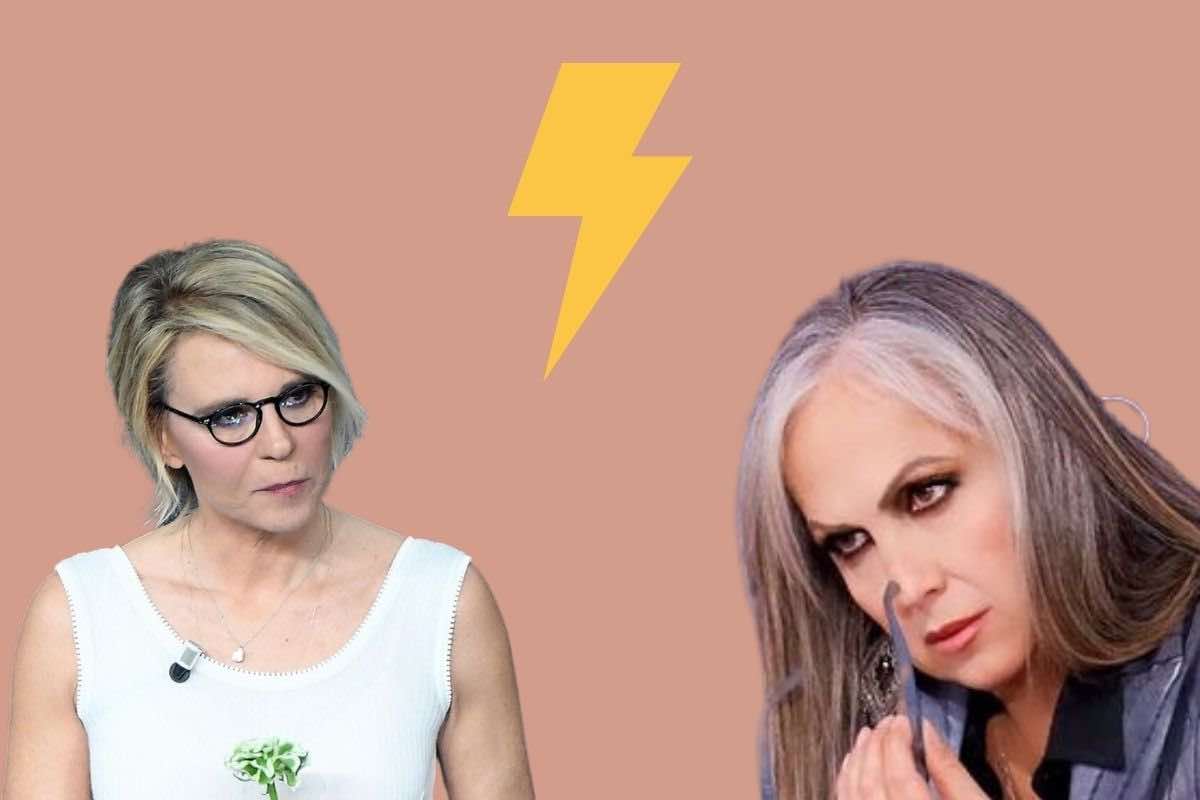 alessandra celentano maria de filippi lite