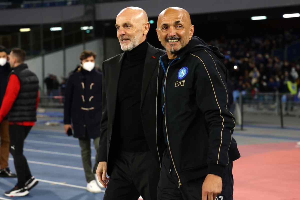 pioli spalletti milan napoli champions