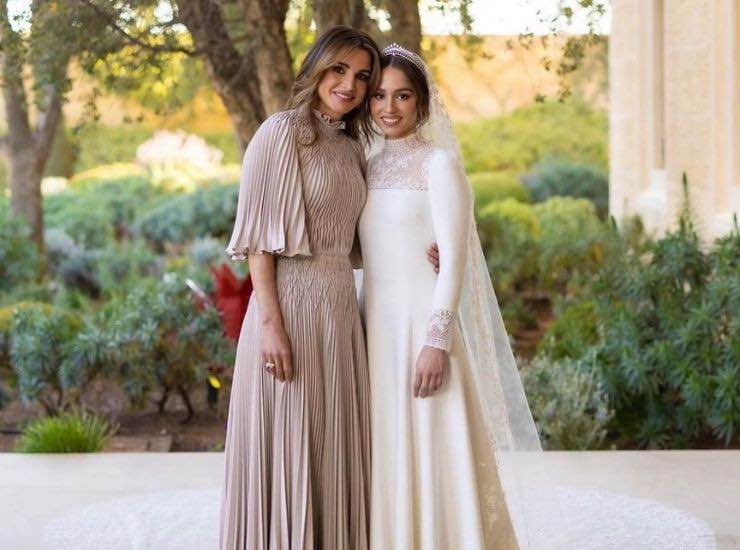 rania di giordania con la figlia