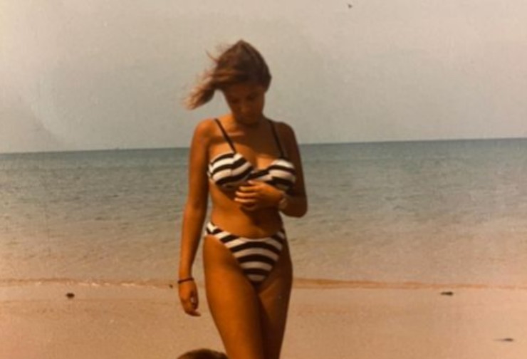 Selvaggia Lucarelli foto in costume