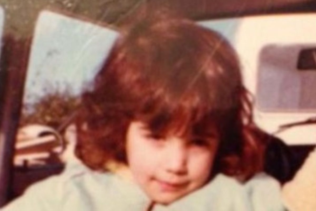 Una delle conduttrici più amate, da bambina