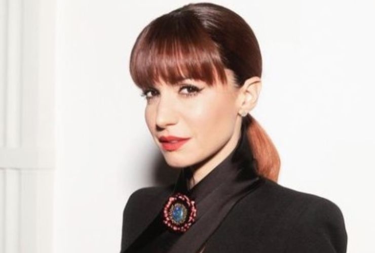 La conduttrice Andrea Delogu