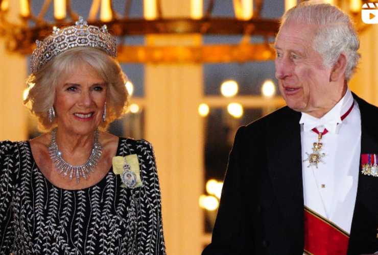 Camilla indossa la Tiara di Greville in Germania