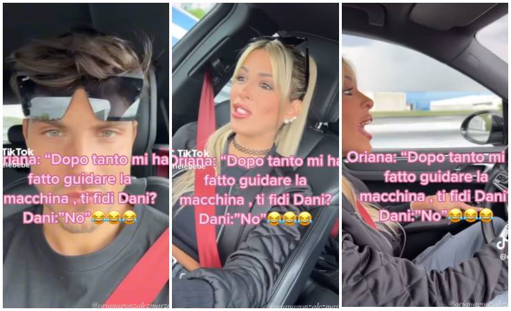 daniele dal moro oriana marzoli insieme auto