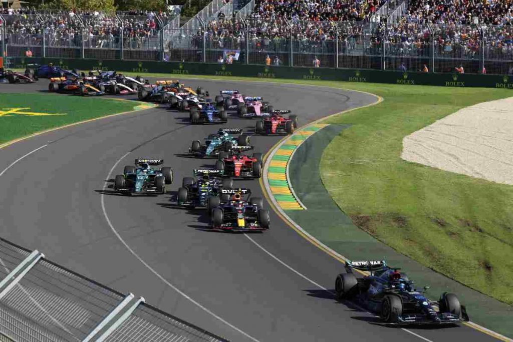 Formula Uno partenza