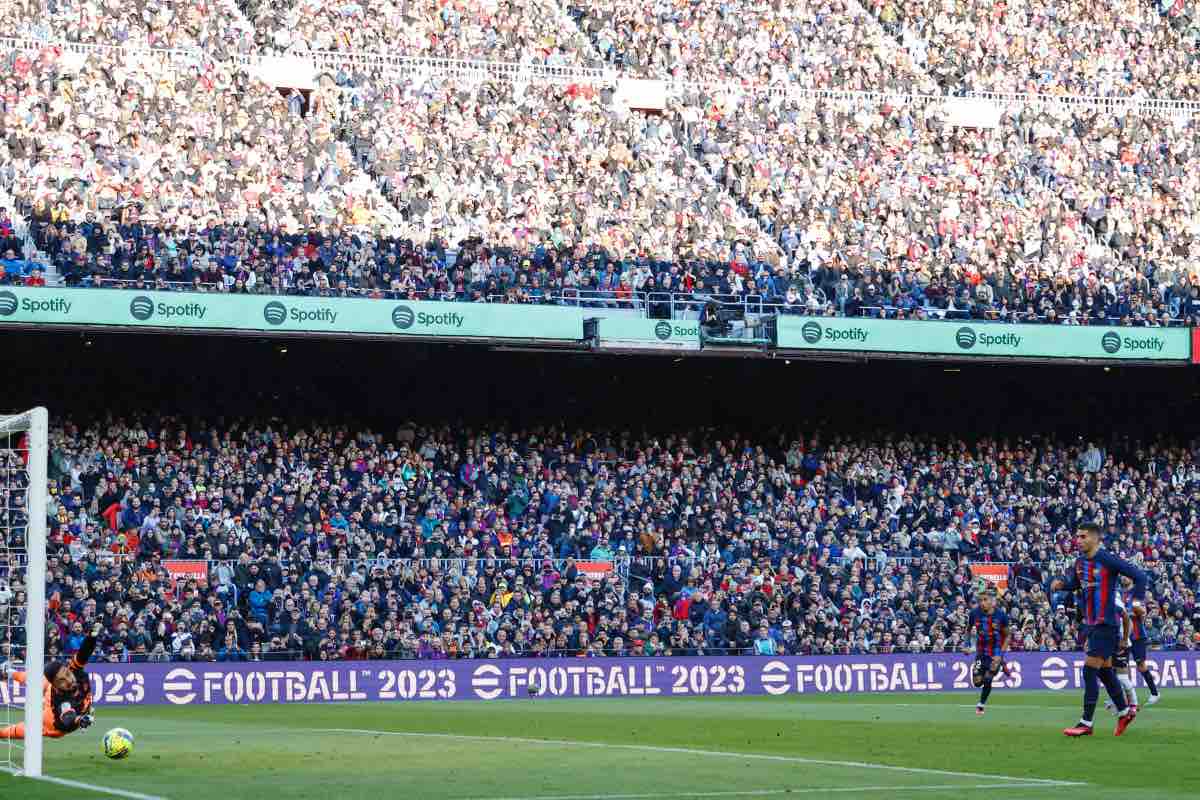 Barcellona finanziamento stadio lavori
