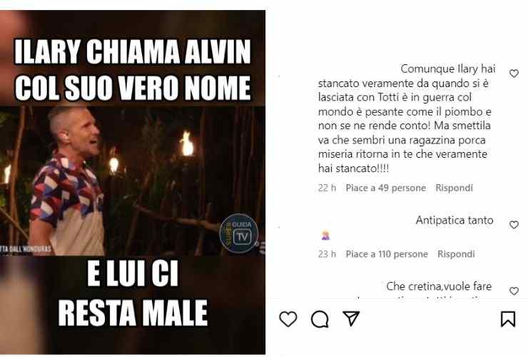 Ilary Blasi e Alvin