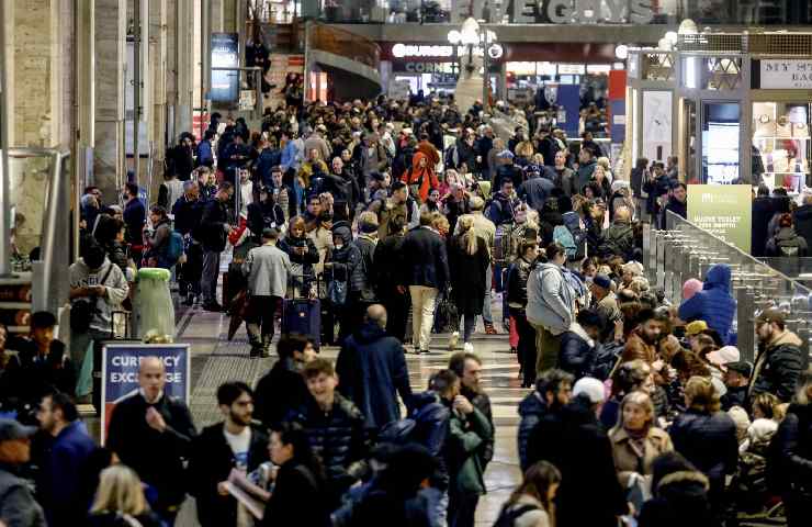 La situazione a Milano Centrale