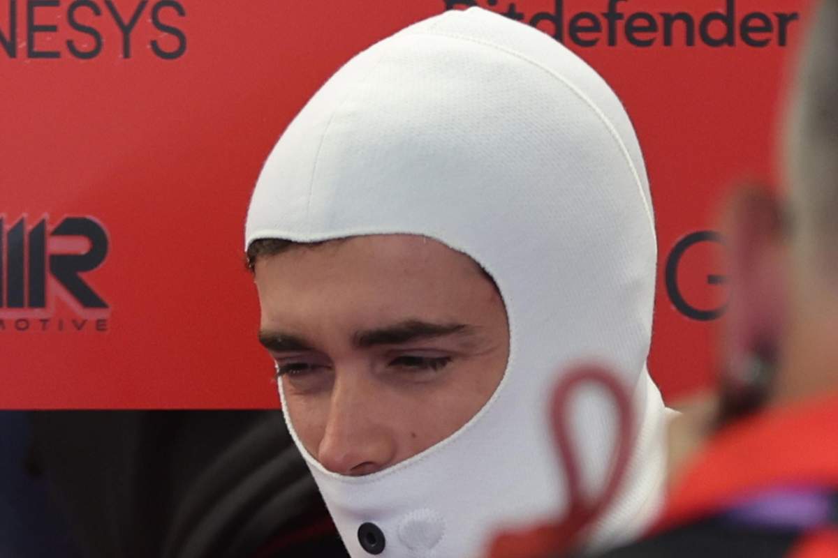 Leclerc sorridente, Lapo sul suo futuro: "Spero resti a lungo"