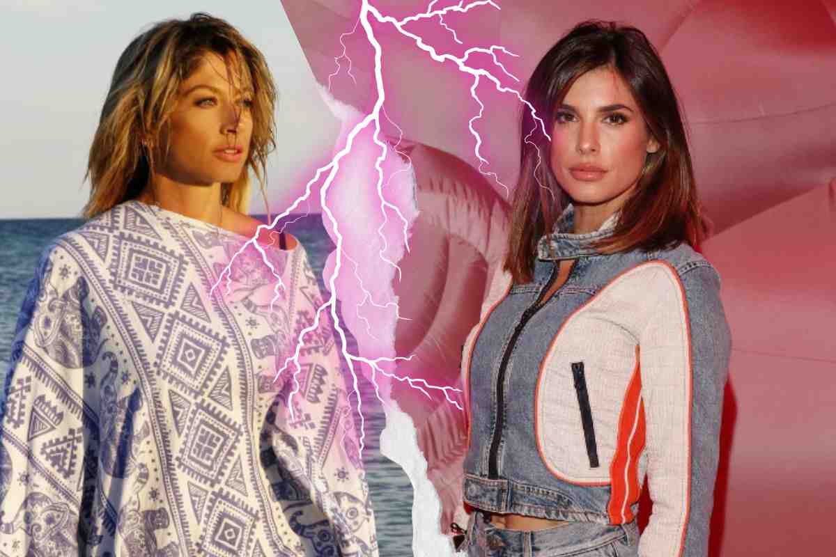 Maddalena Corvaglia e Elisabetta Canalis