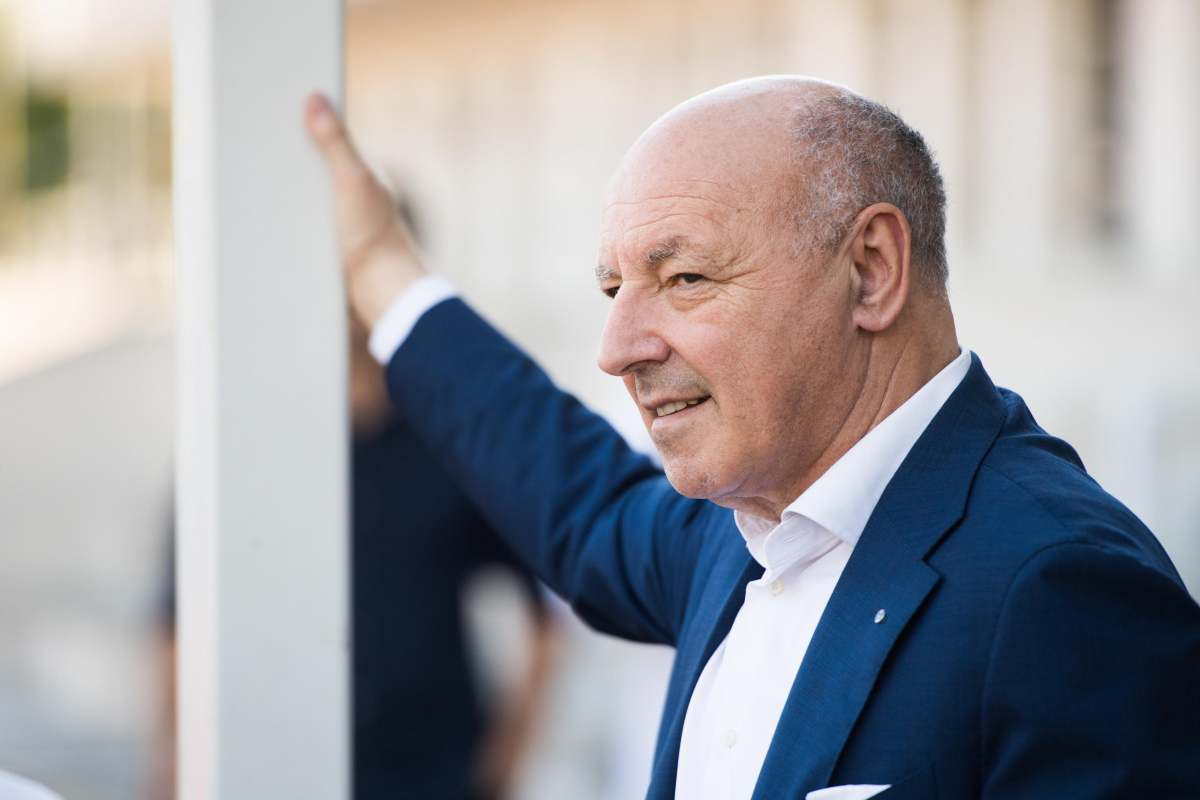 Marotta sorride