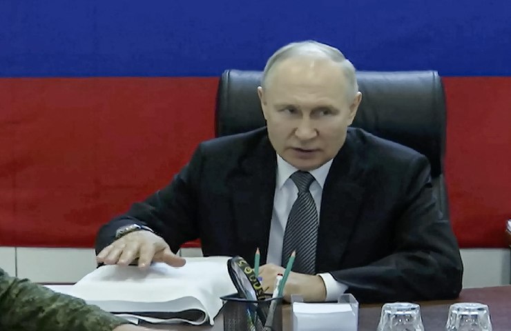 Putin a Kherson