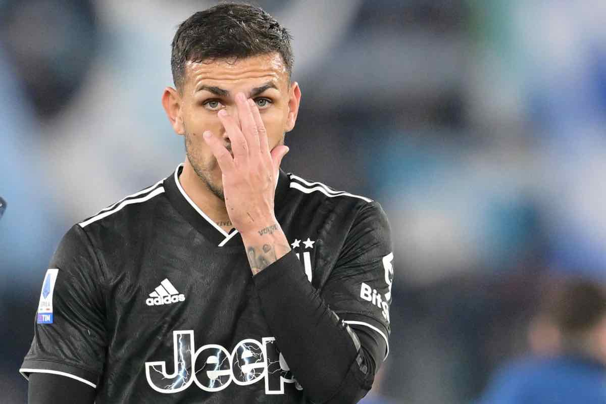 Juventus Sporting sostituzione Locatelli Paredes maglia