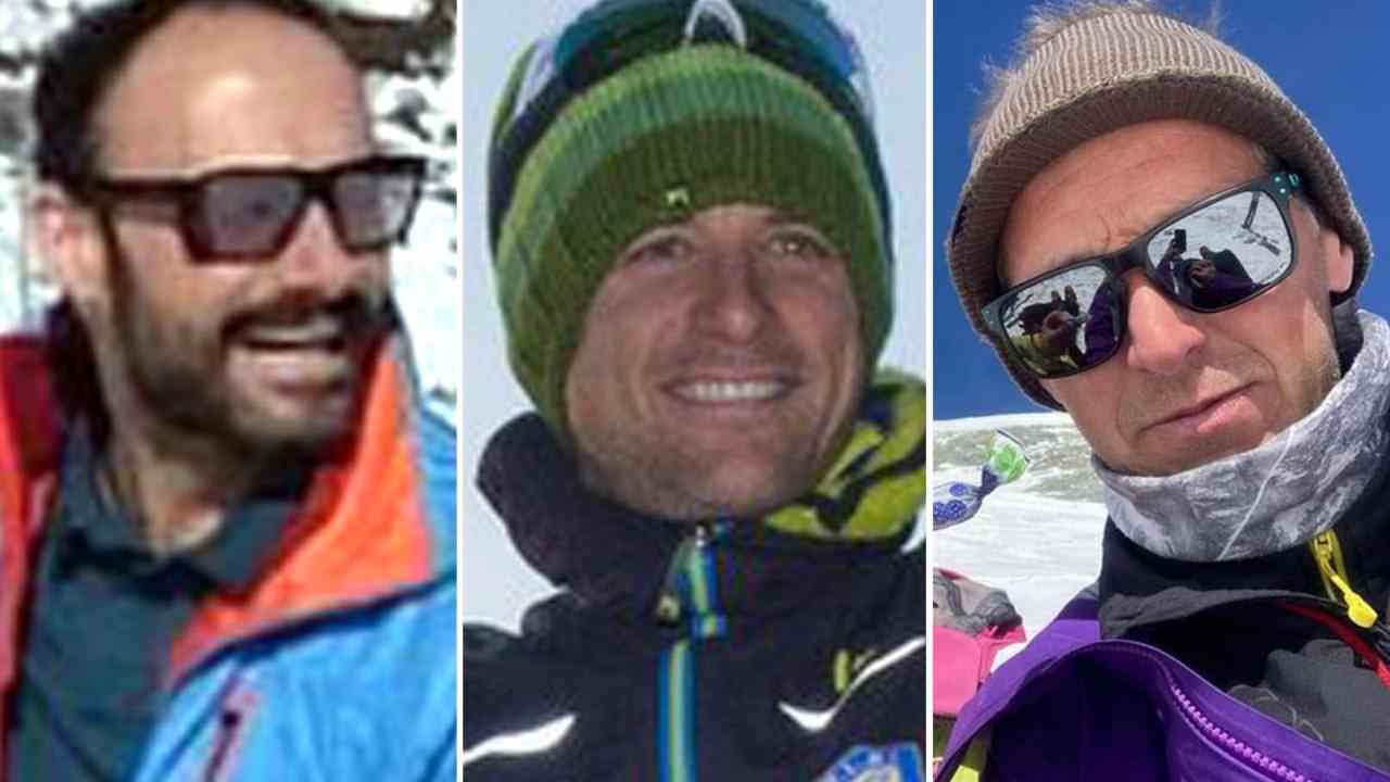 I tre aspiranti guide alpine di Val di Rhemes