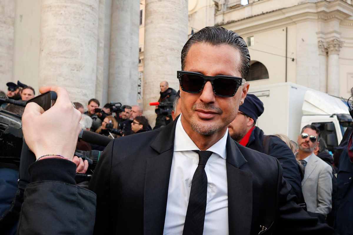 Fabrizio Corona occhiali