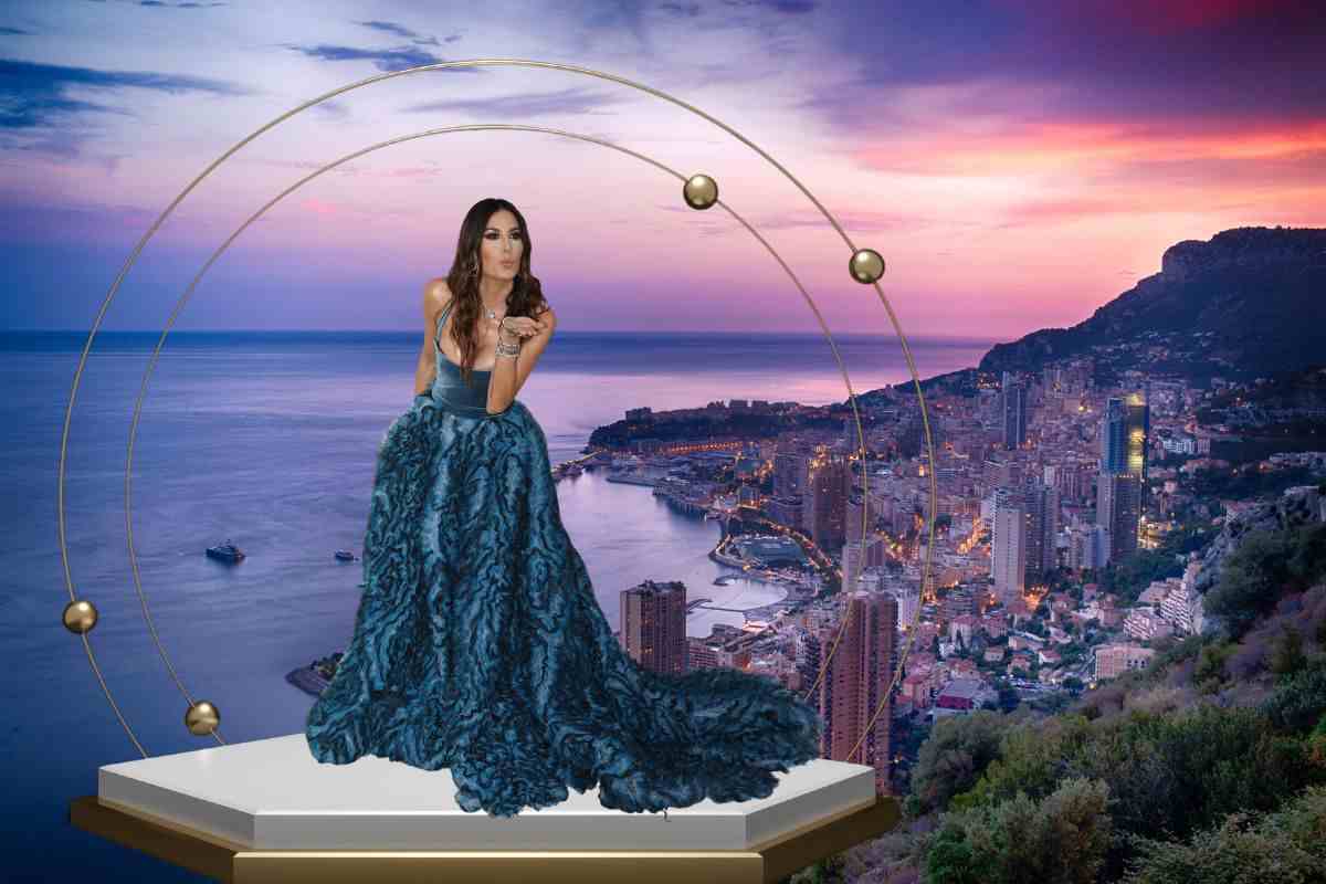 elisabetta gregoraci incanta a montecarlo