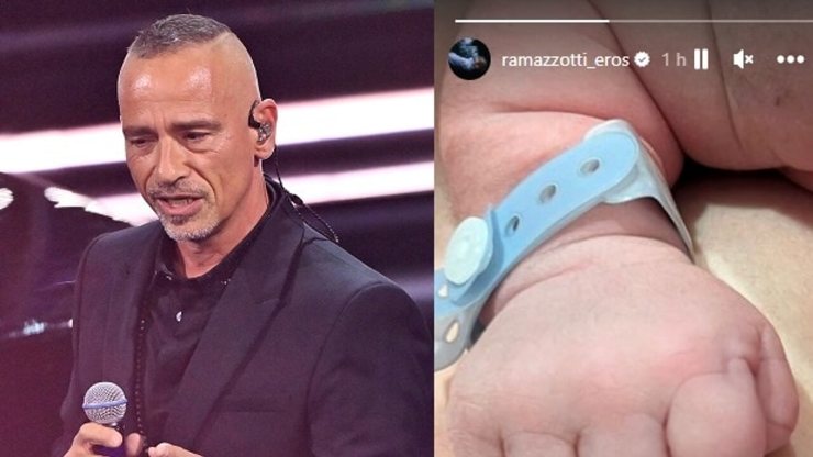 Eros Ramazzotti bimbo