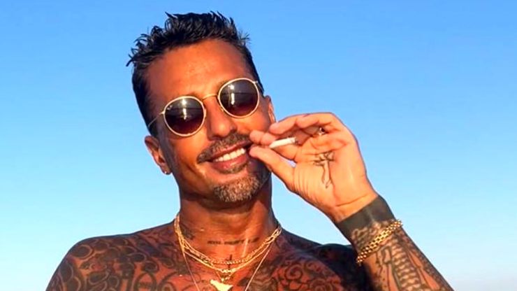 Fabrizio Corona occhiali