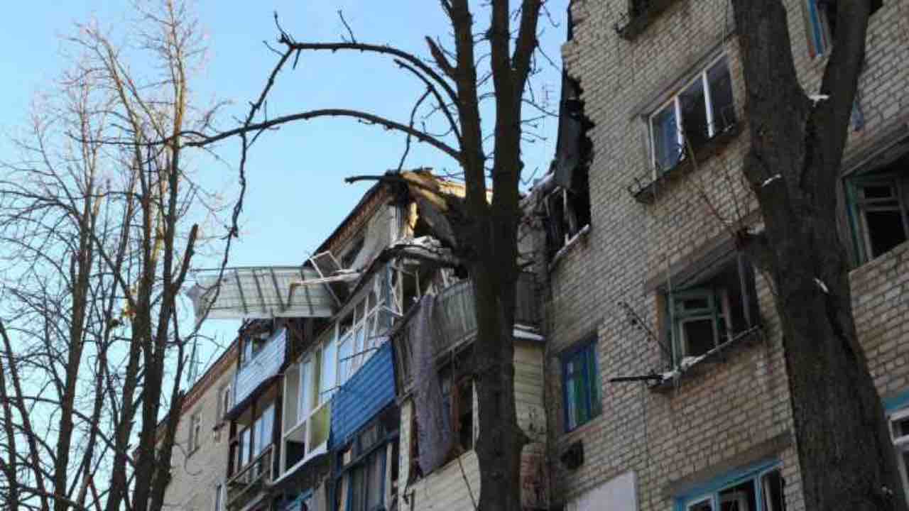 Bombardamenti in Ucraina