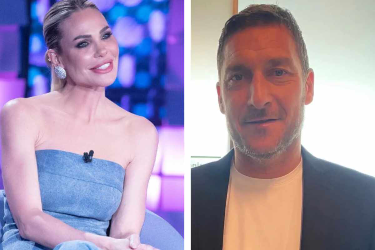 ilary blasi messaggio segreto a totti a verissimo