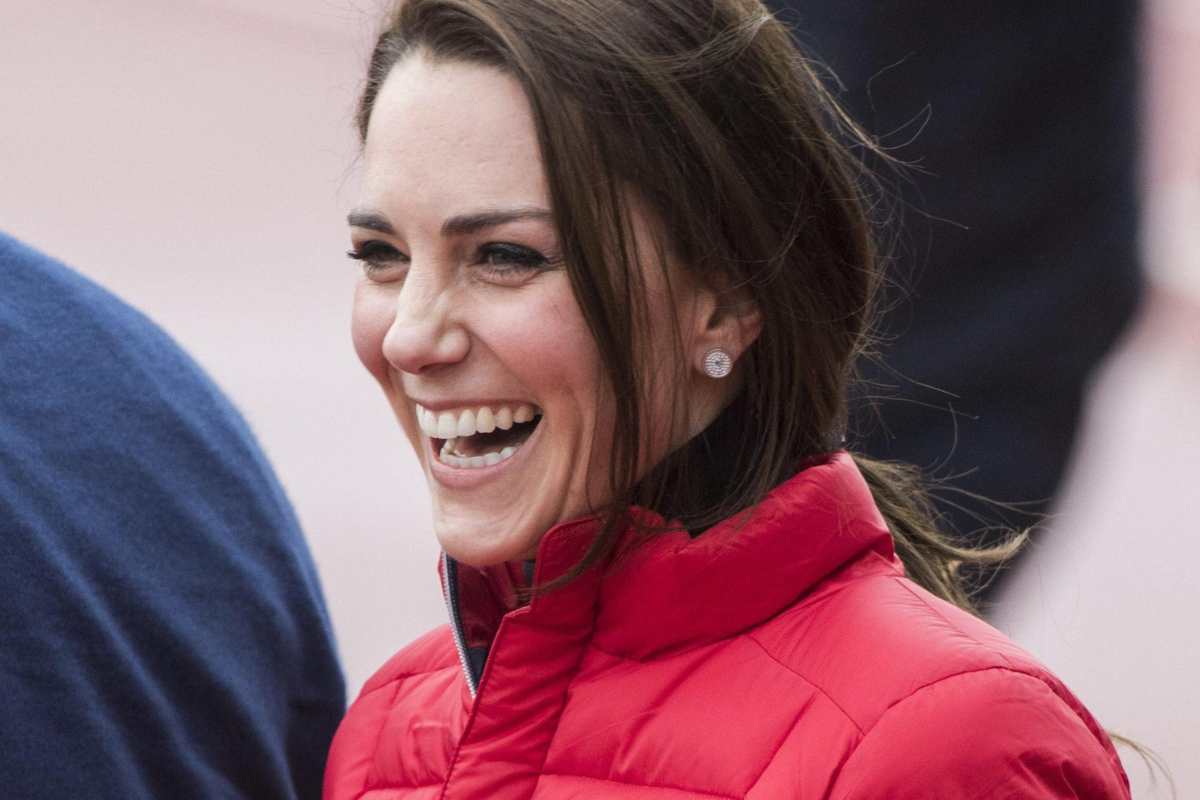kate middleton incontro con professore