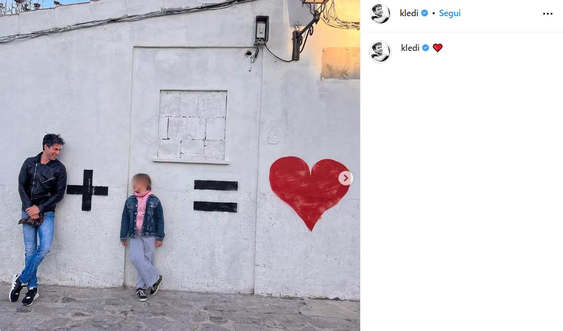 kledi kadiu figlia lea instagram