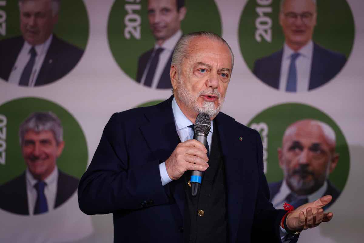 De Laurentiis in conferenza