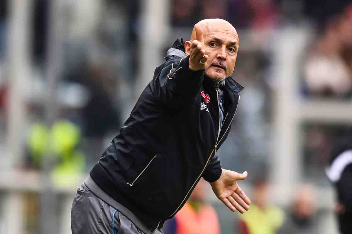 Spalletti in campo