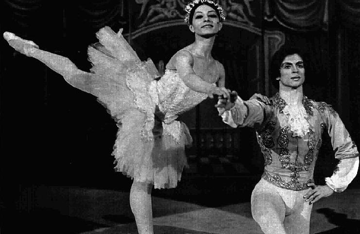 Rudolf Nureyev e Liliana Cosi