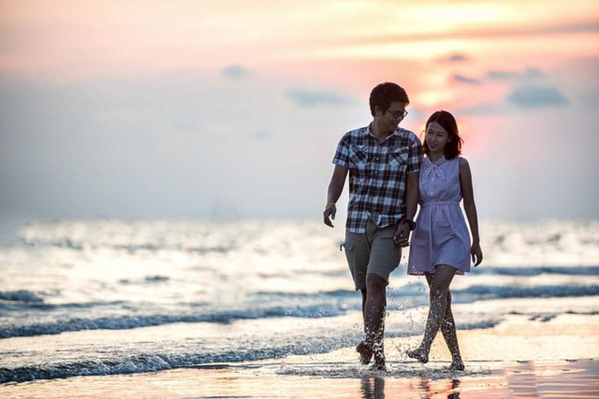 Passeggiata al mare