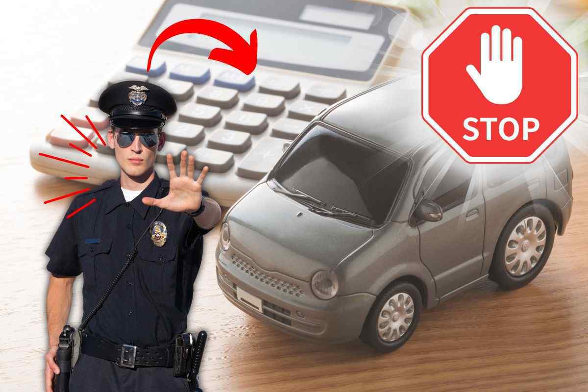 Posto di blocco, la polizia può controllare il bollo auto?