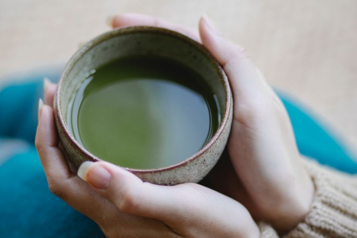 Tazza di thè verde