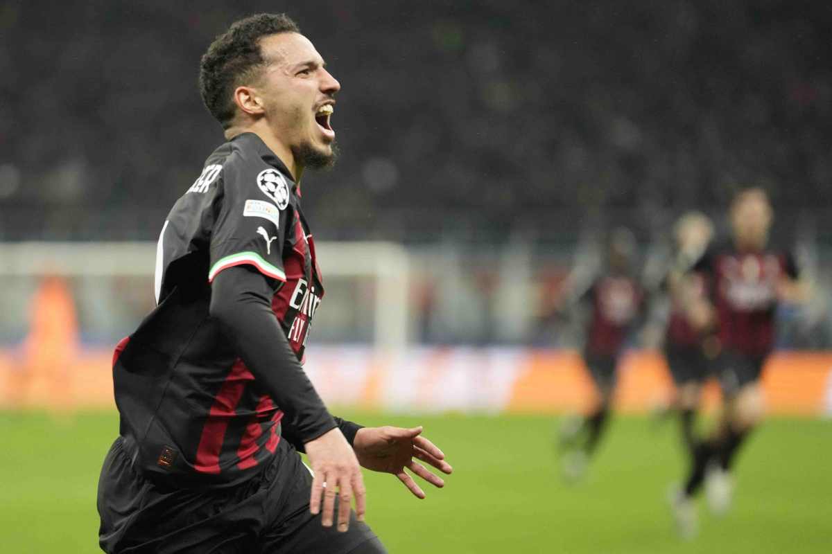 Bennacer si infortuna durante Milan Inter