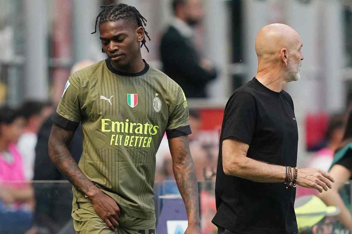 Leao si è sottoposto questa mattina ad esami dopo il problema muscolare evidenziato ieri durante la gara con la Lazio