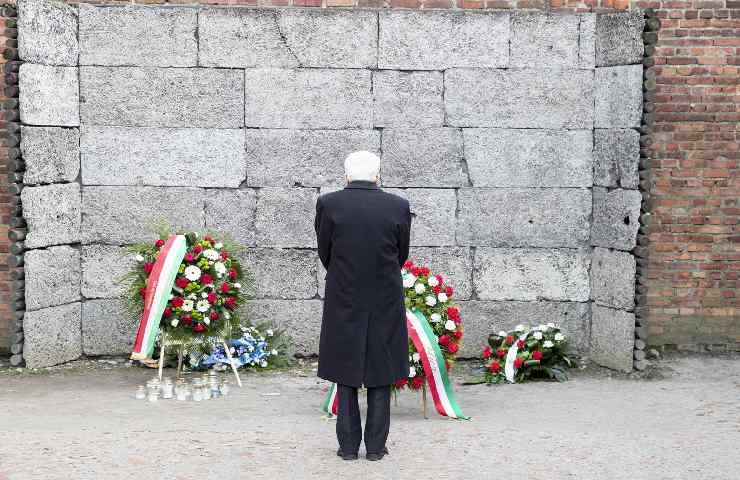 Mattarella ad Auschwitz