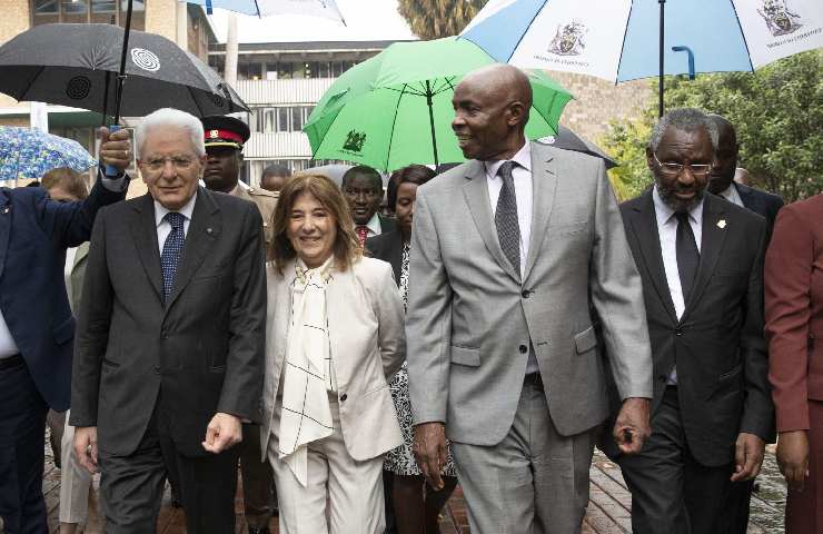 Mattarella in Kenya