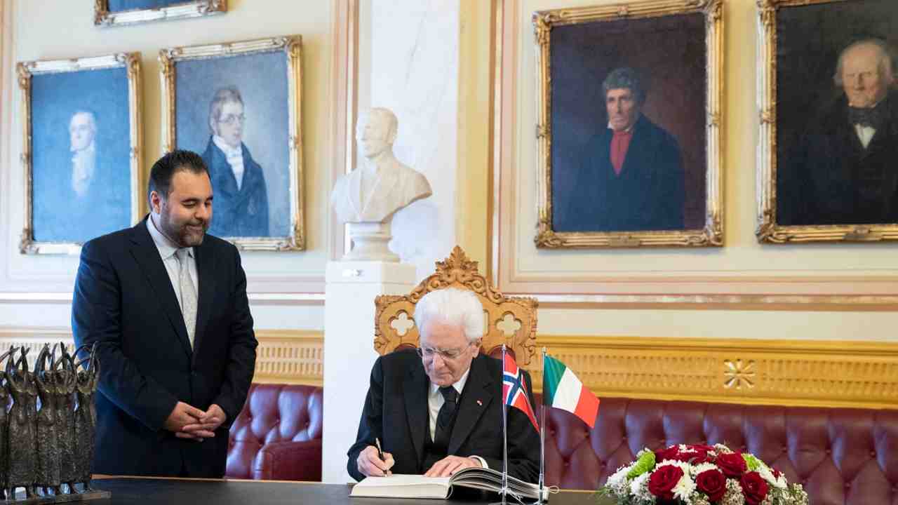 Mattarella in Norvegia