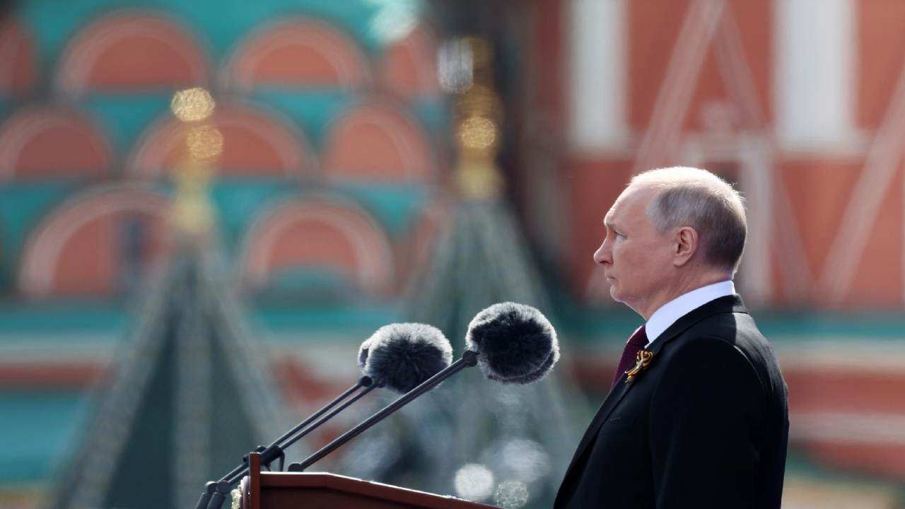 Putin in Piazza Rossa