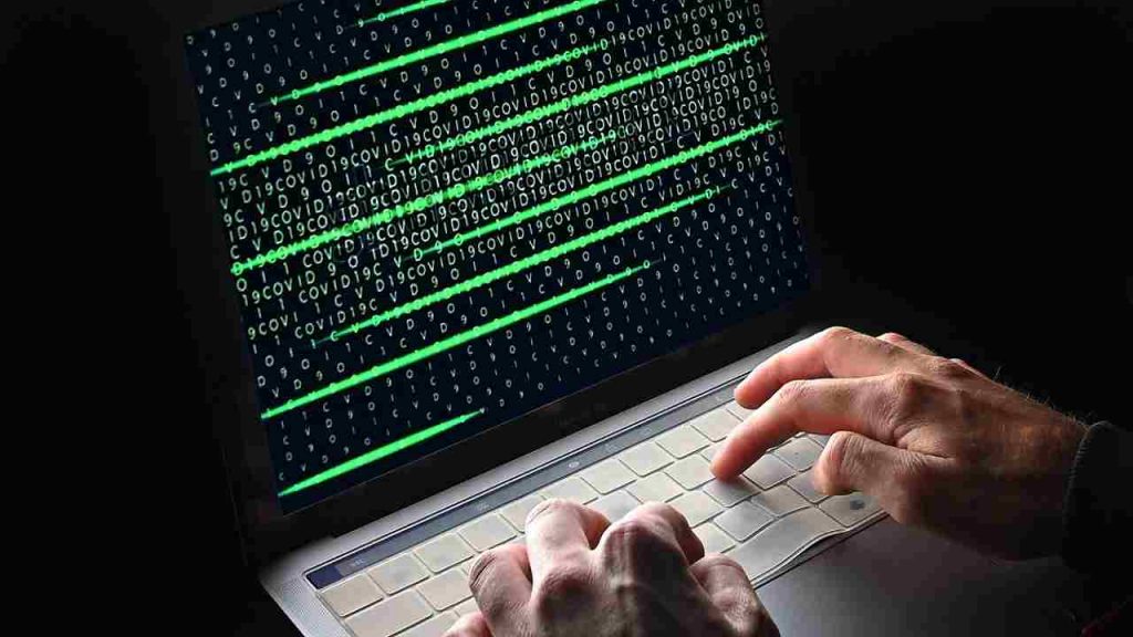 Rappresentazione di un attacco informatico