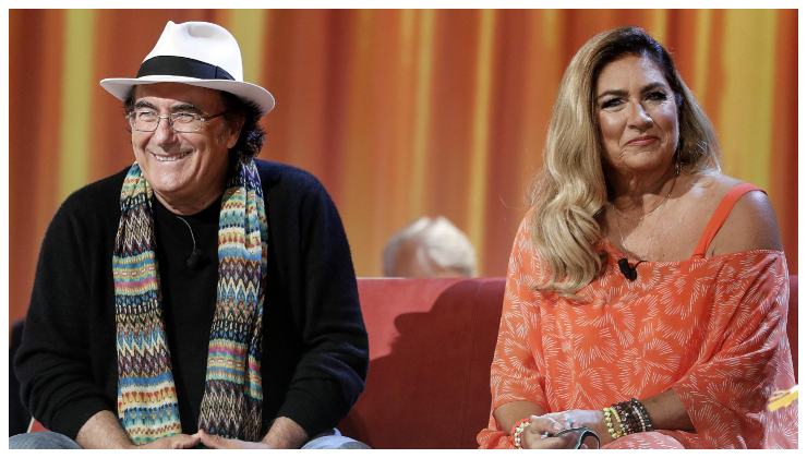 Romina- Albano ospiti tv