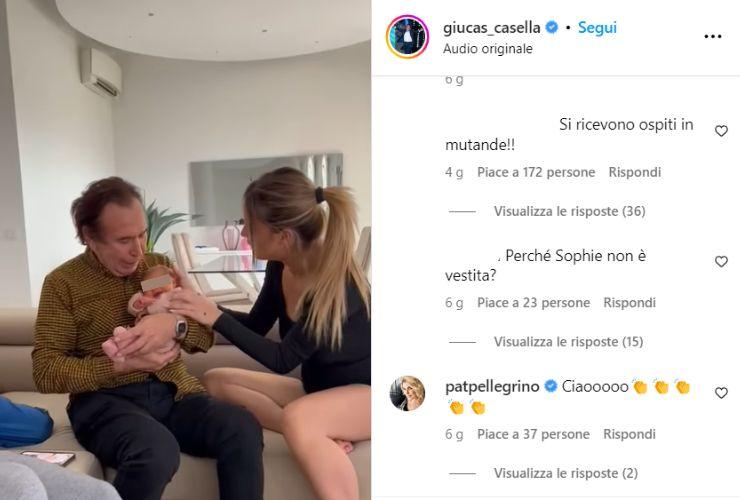 Sophie Codegoni e Giucas Casella -